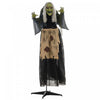 Outsunny decoration d'Halloween sorciere 120 cm a activation sonore avec yeux lumineux