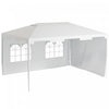 Outsunny Tente De Fete 10x13 Pi, Gazebo De Mariage, Auvent Impermeable