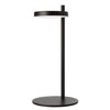 Lampe de table Fia de Dainolite avec fini noir mat et 1 ampoule à DEL
