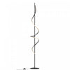 Lampe à pied à DEL de 51 po noir mat avec gradation progressive