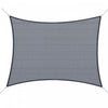 Outsunny Square 12' Canopy Sun Sail Shade Garden Cover Uv Protector Abri Exterieur Pour Pelouse Avec Sac De Transport Gris