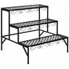 Presentoir Pour Plantes 3 Niveaux, Porte-plantes Sur Pieds, Porte-plantes Multifonctions Pour Interieur Et Exterieur, Pour Collections De Petites Plantes, Presentoir Pour Pots De Fleurs, Pour Veranda, Jardin Et Balcon