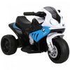 Aosom Moto 6v Pour Enfants Sous Licence Bmw Avec Phare, Musique, Bleu