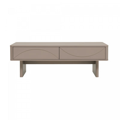 Ella Modern 47" Coffee Table in Mocha | Table basse Ella Modern 47" en moka
