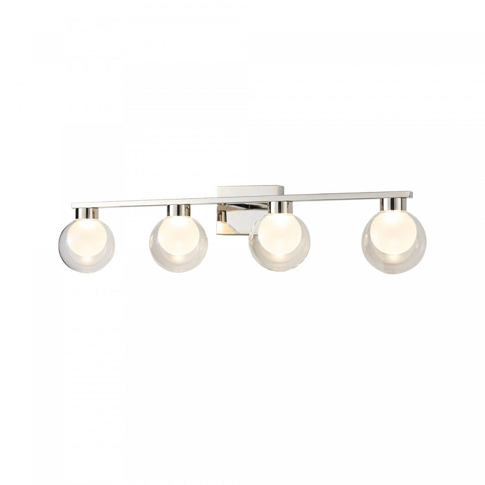 Luminaire De Salle De Bain A 4 lampes Colton, Chrome