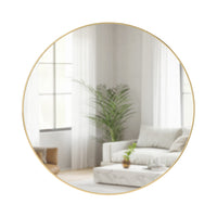 Miroir mural Hubba de Umbra - laiton