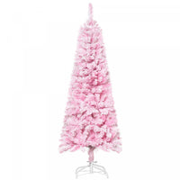 Homcom Arbre De Noel Artificiel Floque De Neige De 5 Pieds