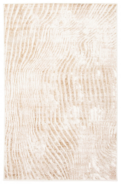 Carpette Kamala ivoire - 8 pi 0 po x 10 pi 0 po