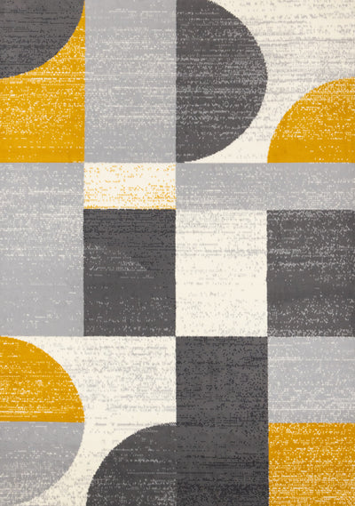 Florence Geometric Shapes Area Rug - 4'7" x 6'7"|Carpette Florence à motifs géométriques - 4 pi 7 po x 6 pi 7 po