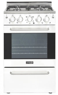 Cuisinière à gaz Prestige par Unique de 20 po à convection - UGP-20V PC1 W