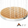 Douche Exterieure Outsunny Portable, Reglable avec Controle au Pied, Camping ou Jardin