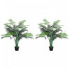 Outsunny Palmier Tropical Artificiel de 125 cm avec Feuilles Realistes
