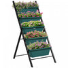 Outsunny Jardin Vertical Sureleve A 5 Niveaux Avec 5 Bacs A Plantes