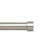 Tringle à rideaux extensible Cappa de Umbra nickel de 1 po - 66 po à 120 po