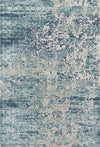 Tapis Traditionnel Delphine 9'3\" x 12'6\" en Bleu