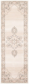 Carpette longue Myra ivoire - 2 pi 8 po x 8 pi 2 po