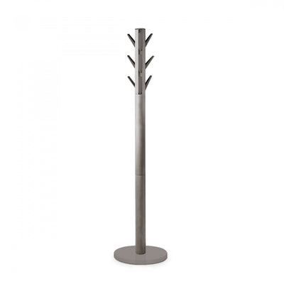 Umbra Modern Wood Flapper Coat Rack - Grey|Portemanteau moderne Flapper de Umbra en bois - gris
