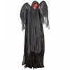 Homcom Faucheuse Ailee Animatronique Avec Yeux Lumineux, Pour Halloween