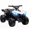 Quad ATV Enfant Qaba avec Musique et Lumieres, Pour Garcons et Filles 37-72 Mois, Blanc