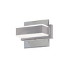 Lumière de coiffeuse murale Viola de Dainolite avec fini chromé poli et 1 ampoule à DEL