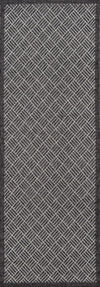 Tapis Contemporain Eve 2'0\" x 6'0\" en Gris