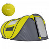 Outsunny Tente de Camping pour 4 Personnes, Tente Pop-Up Automatique avec Sac de Transport et Portes