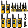 6 Talkies de chantier Dewalt DXFRS800 - 2 Watts, robuste, longue portée, radios bidirectionnelles intérieures-extérieures + 22 canaux