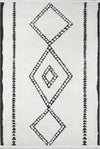 Tapis Contemporain Zelda 9'10\" x 12'10\" en Ivoire