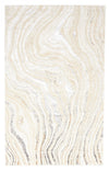 Tapis Contemporain/Moderne Clara 8'0\" x 10'0\" en Ivoire