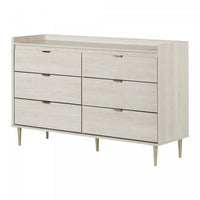 Hype Commode 6 Tiroirs - Chene Hivernal