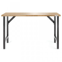 Établi modulaire de 66,5 po de largeur en bois franc de Gladiator - granite martelé