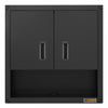 Armoire murale GearBox à portes 3/4 de Gladiator - granite martelé