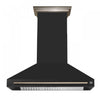 Hotte de cuisiniere murale Aria de 48 po, noir-FRHWM5095-48BLK