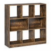 HOMCOM Etagere de Rangement 3 Niveaux Bibliotheque Salon Bureau