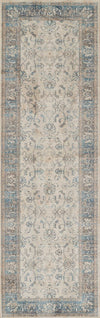 Tapis Traditionnel Monet 2'6\" x 8'0\" en Bleu