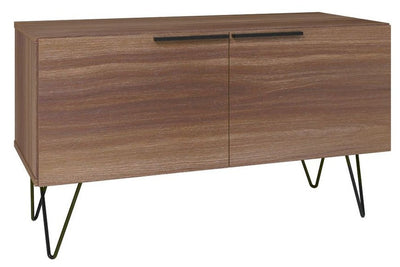Manhattan Comfort Beekman 2-Shelf Accent Cabinet - Brown|Armoire décorative Beekman de Manhattan Comfort avec 2 tablettes - brune