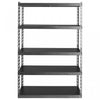 Étagère EZ Connect de 48 po de largeur à 5 tablettes de 24 po de profondeur de Gladiator - granite martelé