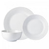 Ensemble de Vaisselle H2K Aspen en Porcelaine, 12 Morceaux, Service pour 4 Personnes