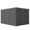Rideaux universels pour tonnelle Outsunny, 3 m x 4 m, 4 panneaux, gris