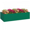Outsunny Lit de jardin sureleve, jardiniere 8' x 4' x 2', vert