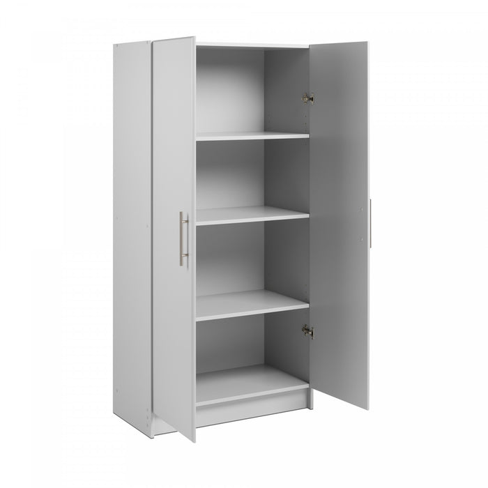 Armoire de rangement Elite de 32 po - gris clair