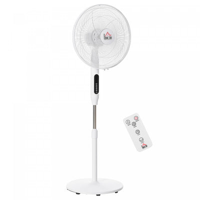 Homcom Pedestal Fan With 3 Modes And 3 Speeds|Homcom Ventilateur Sur Pied Avec 3 Modes Et 3 Vitesses