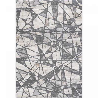 Darius Broken Ice Area Rug - 6'7" x 9'6"|Carpette Darius à motif de glace brisée - 6 pi 7 po x 9 pi 6 po