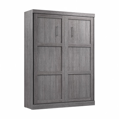Bestar Pur Queen Murphy 65-Inch Wall Bed - Bark Grey|Grand lit escamotable mural Pur de Bestar de 65 po - gris écorce