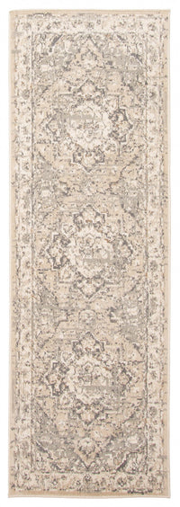 Carpette Priya grise - 2 pi 8 po x 8 pi 2 po