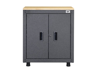 CAT® Ready To Assemble Garage Storage 28" 2-Door Base Cabinet | Armoire de rangement de garage CAT® prete a assembler, 28 po, a 2 portes
