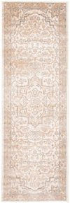 Carpette longue Stassie ivoire - 2 pi 8 po x 8 pi 2 po
