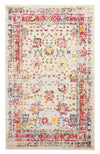 Tapis Traditionnel Jasmine 5'0\" x 8'0\" en Ivoire