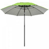 Outsunny Parasol De Plage Arque Outsunny De 6,6 Pi Avec Sac De Transport, Vert
