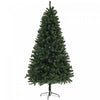 HOMCOM Sapin de Noel artificiel de 7.5 pi avec ouverture automatique, vert